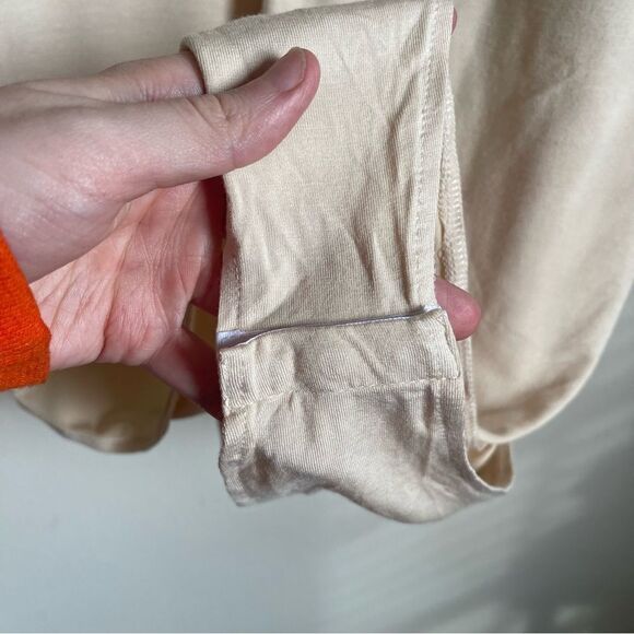 Eloquii Cream Twist Neckline Bodysuit 26/28 - Picture 4 of 9